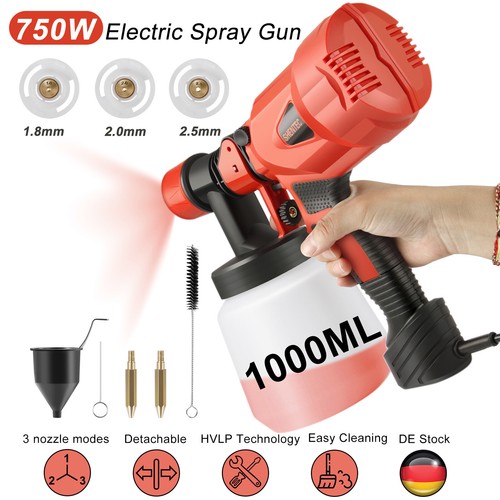 Farbsprühsystem set 750w - set,